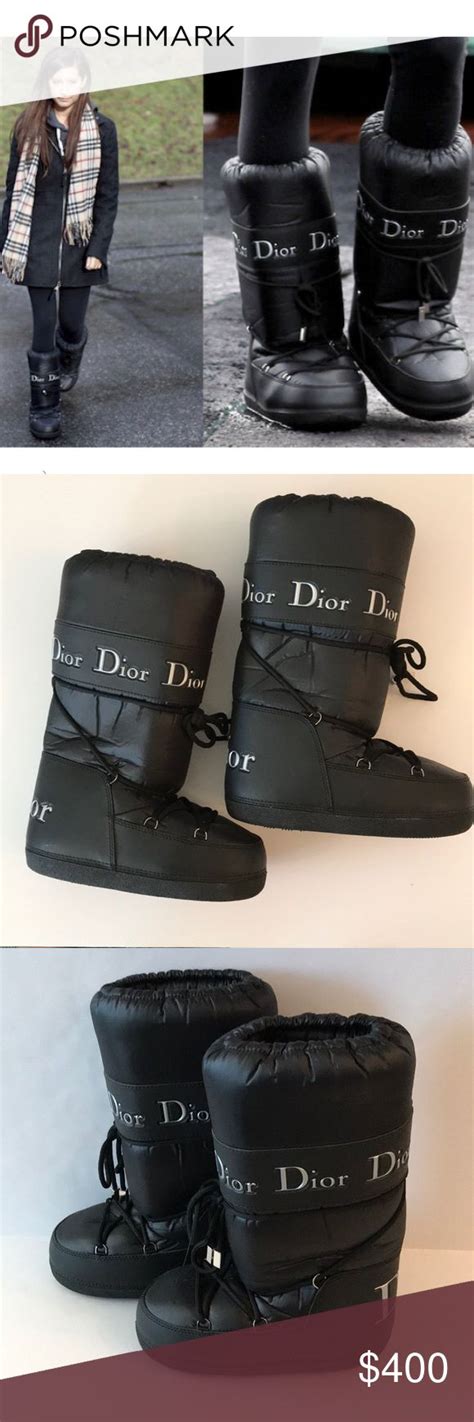 dior moon boots size 35-37